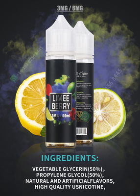 OEM 60ml Vape Juice Nicotine Salt For E de Pen van Sigaretvape