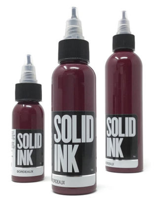 Van de de Inkttatoegering van Bordeaux de Stevige Inkt van de de Inkt60ml 120ML FDA Goedgekeurde Tatoegering
