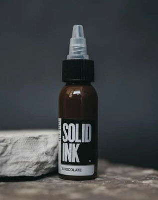 Het natuurlijke Kijken de Permanente van de de Inkttatoegering van het Make-uppigment Stevige van de de Inktveganist Chocolade 30ML