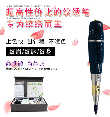 Zwarte Permanente Make-upmachine 100 - 240V-Scalp de Pen van MicrGel polishgmentation