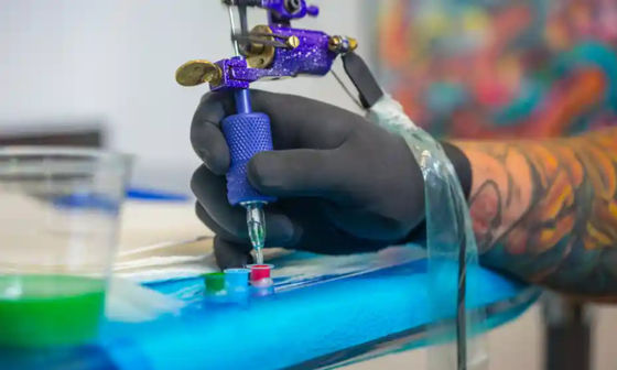 Donkerblauw Stevig de Inkt30ml 60ML 120ML Organisch Pigment van de Inkttatoegering