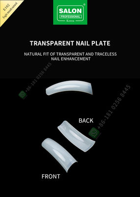 De Dekkingsuiteinden van Eagle Month Nail Tips French van de salonschoonheid Valse Acryl Buitengewoon lange Halve