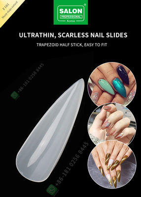 500pcs scherpe Vorm Dameartificial nails half Uiteinden en Volledige Dekkings Valse Spijker