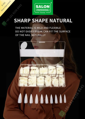 500pcs scherpe Vorm Dameartificial nails half Uiteinden en Volledige Dekkings Valse Spijker