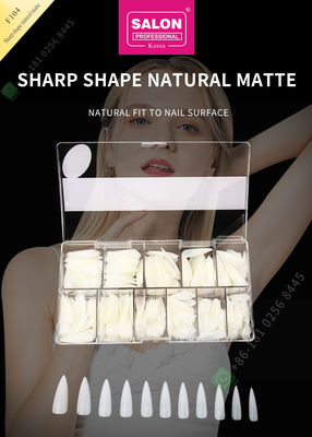 500pcs scherpe Valse de Spijkers Halve Uiteinden van Vormmatte lady french style artificial en Volledige Dekkings Valse Spijker
