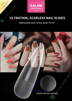 500pcs Matte Lady Artificial Half Nail-Uiteinden en Volledige Dekkings Valse Spijker