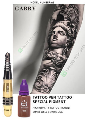 Machine Kit Wireless Tattoo Machine Pen van de aluminium de Roterende Permanente Make-up
