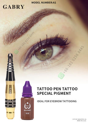 Machine Kit Wireless Tattoo Machine Pen van de aluminium de Roterende Permanente Make-up