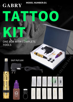 Pen van de de Machine10v Draadloze Tatoegering van de aluminium de Permanente Make-up