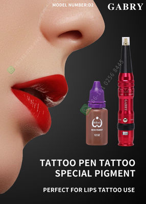 1 Kit Wireless Beauty Tattoo Machine Pen For Lip Permanent Make omhoog