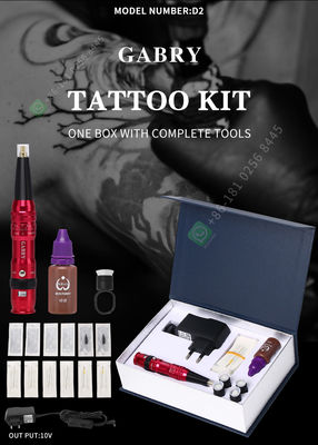 1 Kit Wireless Beauty Tattoo Machine Pen For Lip Permanent Make omhoog