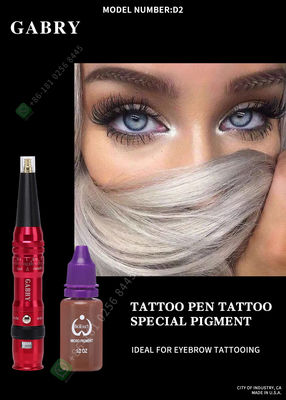 1 Kit Wireless Beauty Tattoo Machine Pen For Lip Permanent Make omhoog