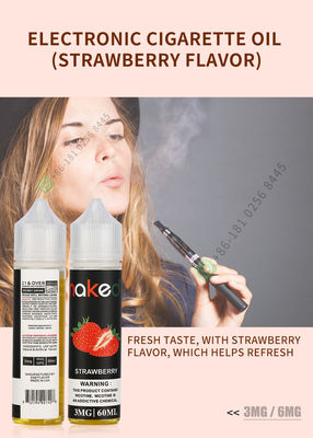 60ml de Vloeistof van het dampsap E voor Elektrische Sigaret Vaporing Juice Smoking Strawberry Flavor