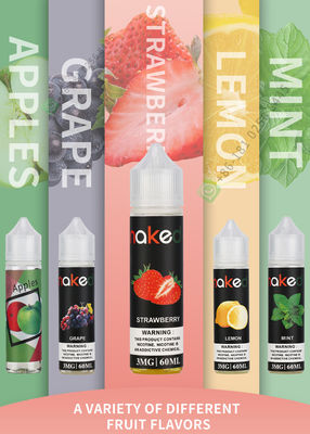 Vape Vloeibare van de e-Sigaret de Smaak5mg 6mg Nicotine MSDS Olieaardbei