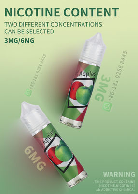 Laag Nicotine Zout e-Sigaret Vloeibaar OEM van Vaping Pakket