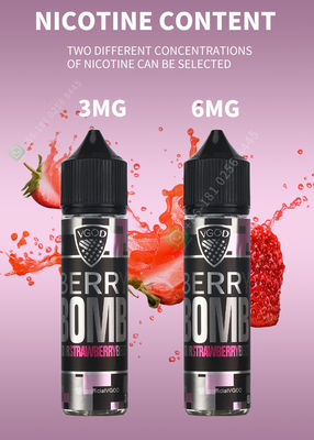Het Sap e-Vloeibaar ODM van VGOD Vape e-Sigaret Vloeibaar 100% Natuurlijk de Ingrediënten e-Sap van Vaping voor Verstuiver