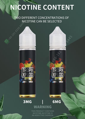 Het e-Sap E Cig Vaping van TROPX Xplod Vloeibare e-Vloeibare Oranje Aromaaanpassing