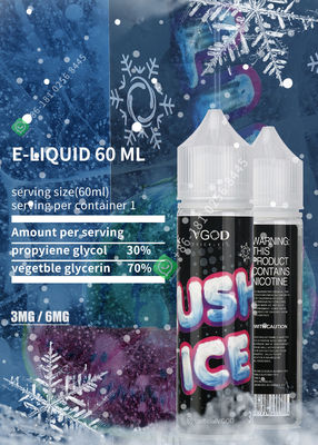 E - Vloeibare Boom Vape Juice Nicotine Strength 3mg 6mg 24mg met 3 Jaar Vervaldatum