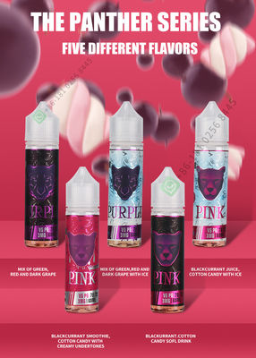 30ml 60ml Vape Juice Nic Salt Nicotinesterkte 3mg 6mg