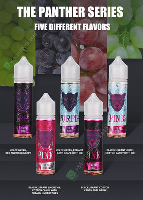 Plastic Flask Type 30 ml Vaping Juice Nic Salt Vaping Liquid VGOD BLVK NASTY
