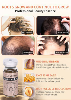 Anti Hair Loss Serum Set No Needle Mesotherapy Formule voor haargroei 10ml/fles Privélabel