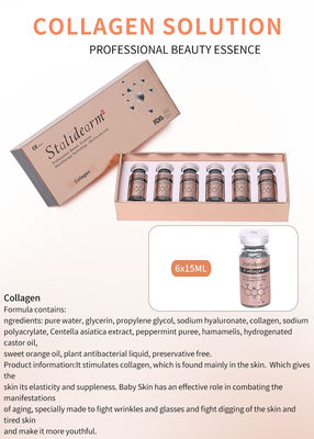 OEM/OBM Stalidearm huidverzorging Essentie Collageen Anti-rimpel Hydraterende gezicht Serum Private Label