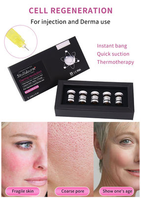 Customization OEM Stalidearm Gezichtscelverjonging Mesotherapie Injectie Reparatie Verblindend Bevochtigend Serum