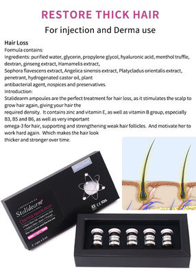 Stalidearm Jeugd Serum Injectie Set Voor Haargroei Bevordering 5 ml Volume OEM
