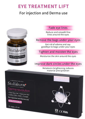 Privélabel Satlidearm Ogen Bleken en Lifting Injectie Serum Verwijderen Rimpel Donkere kringen Anti-aging Dermale Fille