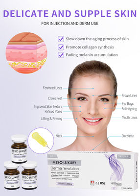 Fabriek Gezicht Mesotherapie Injectie Serum Verlichting Hydraterende Anti-aging Whitening Glutathione Lifting Filler