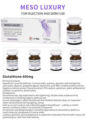 Fabriek Gezicht Mesotherapie Injectie Serum Verlichting Hydraterende Anti-aging Whitening Glutathione Lifting Filler