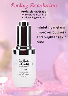 30 ml huid peeling serum / professionele kwaliteit vloeistof set voor gezichtshuid exfoliatie oplossing