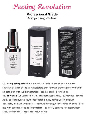 Acid Peeling Solution Liquid Set voor gezichtspeeling