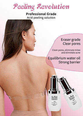 Professionele kwaliteit huid exfoliatie serum set huidverzorgingsproducten Reiniging Reparatie huid Revitalize Exfoliating oplossing