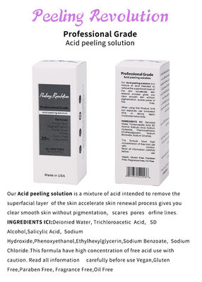 Professional Grade Gezichtspeeling Serum Set voor huid peeling oplossing