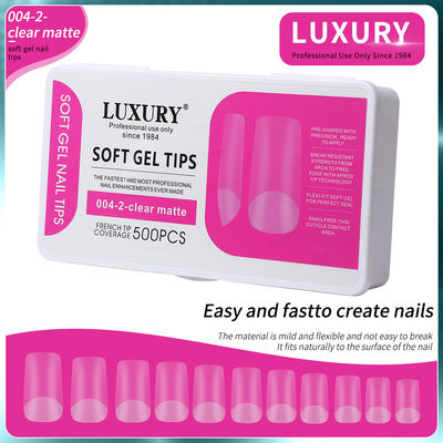 500 stuks per doos Middellange vierkantvormige valse nagels voor nagelverlenging manicure gereedschappen 11 maten