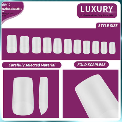500 stuks per doos Middellange vierkantvormige valse nagels voor nagelverlenging manicure gereedschappen 11 maten