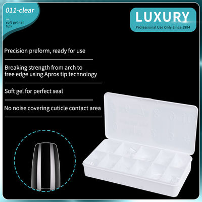Acryl Fake Nail Tips Vierkante Fake Nails Half Cover Druk op Nagels voor Nail Art Design Manicure Tools