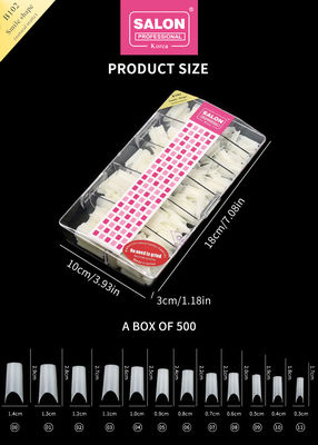 Professionele ABS Full Cover Gel Kunstmatige Nagel Lange Vierkant Press op Nagels voor perfecte Nagel Extensies