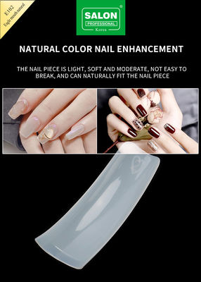 Volledige cover Eagle Mouth Natuurlijke zachte gel valse nagels ontwerpt kunstmatige nagel tips