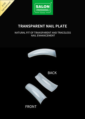Volledige cover Eagle Mouth Natuurlijke zachte gel valse nagels ontwerpt kunstmatige nagel tips