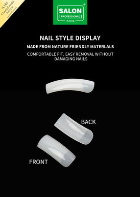 DIY Art Natuurlijke kleur Volle dekmantel Valse nagels Voor nagelverlenging 500pcs/doos