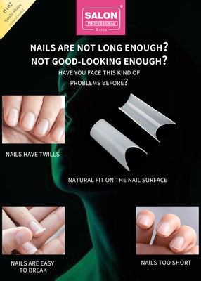 Fake nagels handgemaakte zachte gels druk op nagels groothandelprijs 12 maten