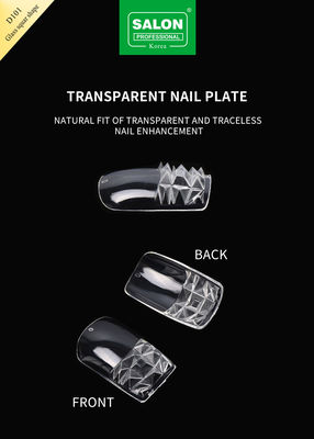 Modieus heldere kleuren valse nagels full cover Franse nagel aangepast ontwerp voor salon Nagelkunst