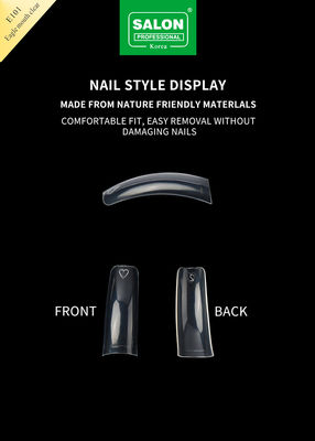 Medium Pre-Shaped naadloze heldere kleur nep nagel tips voor doe-het-zelf thuis nagelsalon 12 maten