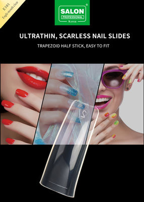 Medium Pre-Shaped naadloze heldere kleur nep nagel tips voor doe-het-zelf thuis nagelsalon 12 maten