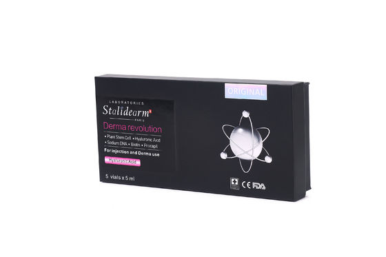 5 ml* 5 flacons Hyaluronzuur Serum Injectie voor huidversterker Voor opheldering en hydratatie