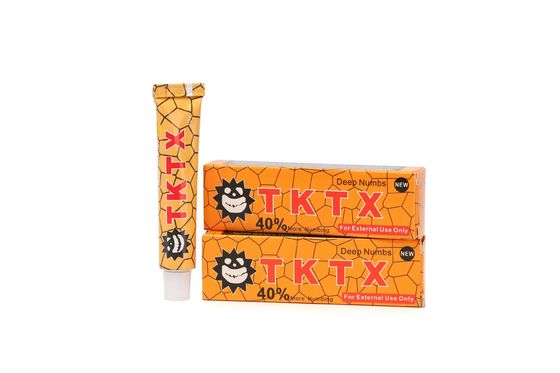 TKTX Verdovingscrème 75% Numb Op Waterbasis Niet-Vettige Verdovingscrème voor Pijnloze Tattoo en Semi-Permanente Make-up
