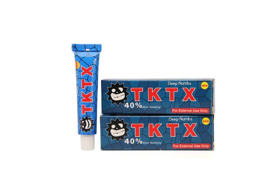 TKTX verdovende crème 10g water gebaseerde niet-vettige tatoeage anesthetische crème met snelle levering 3 tot 7 dagen