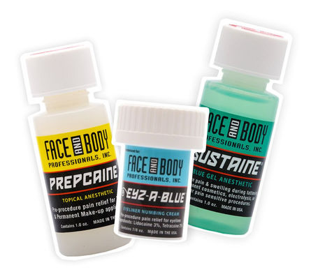Snelwerkende tatoeage verdovende gel met 2% lidocaïne en 1,5% tetracaïne voor pijnverlichting in 1,2 oz/pcs